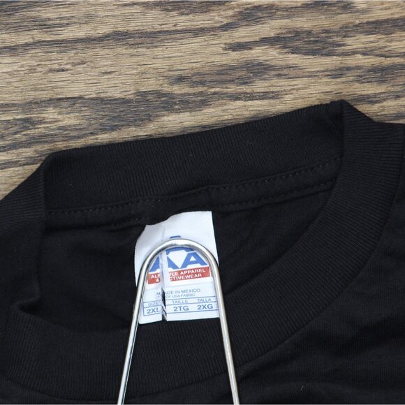 Alstyle Mens Vintage Big Bad Voodoo Daddy Concert Band Tee Black 2XL - Picture 3 of 5